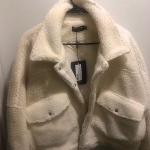 Pretty little thing teddy coat